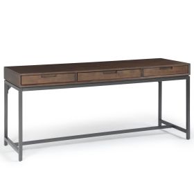 Banting - Mid Century Wide Desk - Walnut Brown