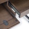 Banting - Mid Century Wide Desk - Walnut Brown