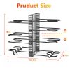 Pot and pan organizer, Pot Lid Holders & Pan Rack, Multiple DIY methods 8 tier pot racks, adjustable kitchen organization and storage for pots and pan