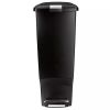 40L Slim Plastic Step Trash Can